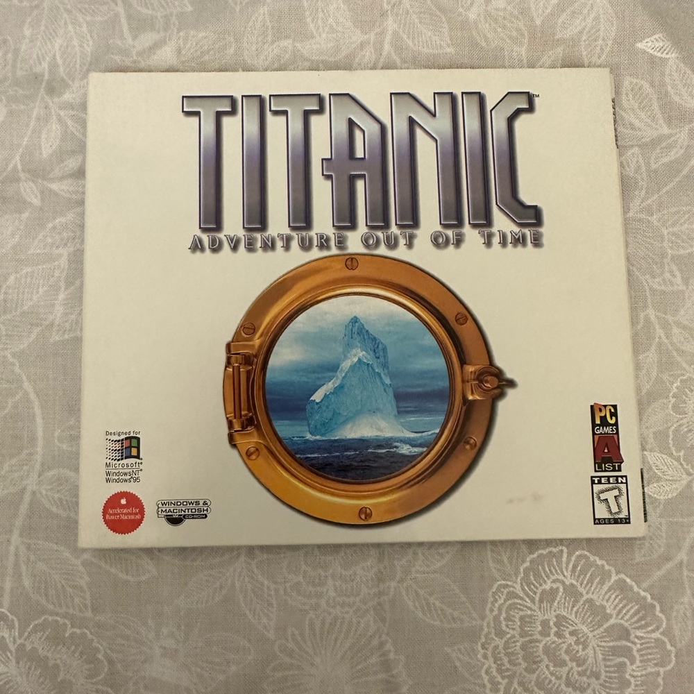 Vintage Titanic Adventure PC/Mac game